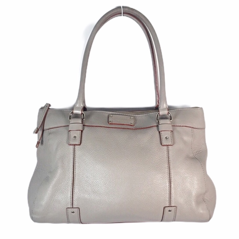 Kate Spade Grey Teegan Berkshire Road Satchel - Picture 2 of 9